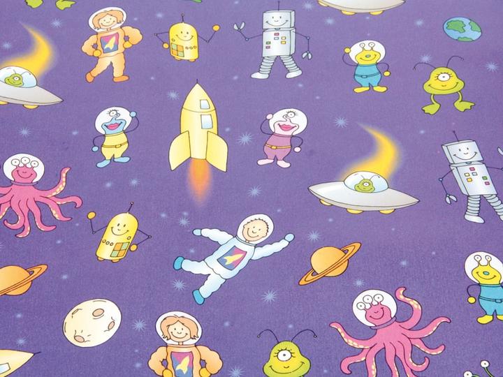 Produktbild Eneroid Transparentpapier HEYDA 79381, Raumfahrer (120 g/m²)