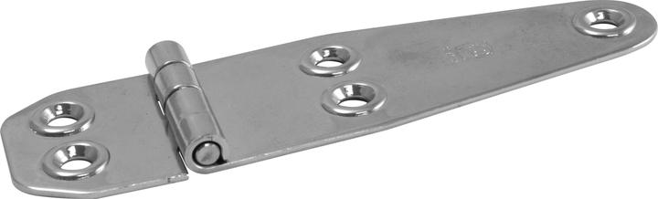 Actual product image Niro Petersen Scharnier flach asymetrisch