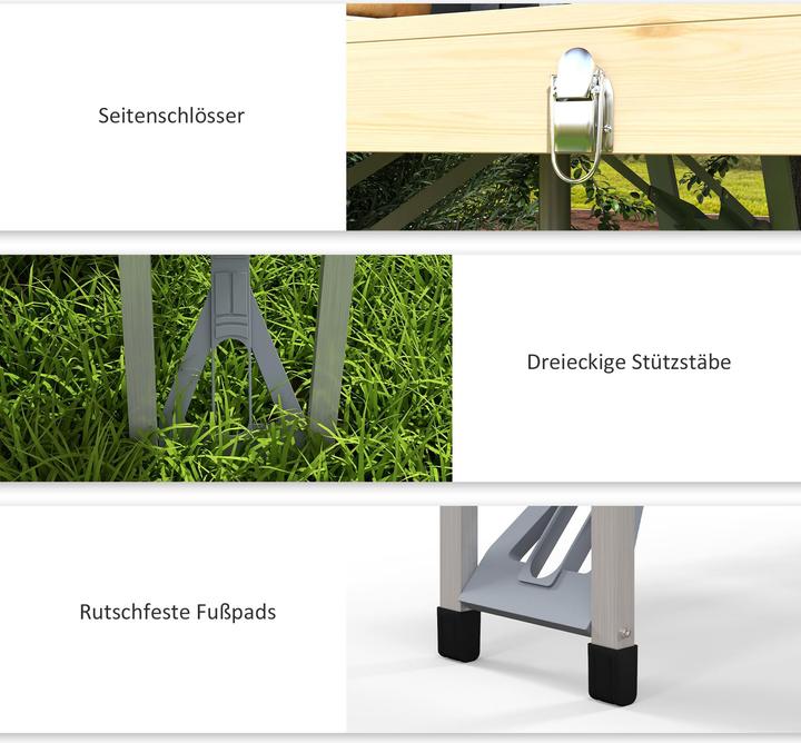 Produktbild Outsunny Campingtisch mit Bank