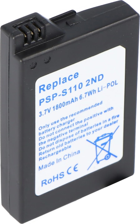 Image du produit Sony Batterie PSP-S110 (1 pcs, 1800 mAh)