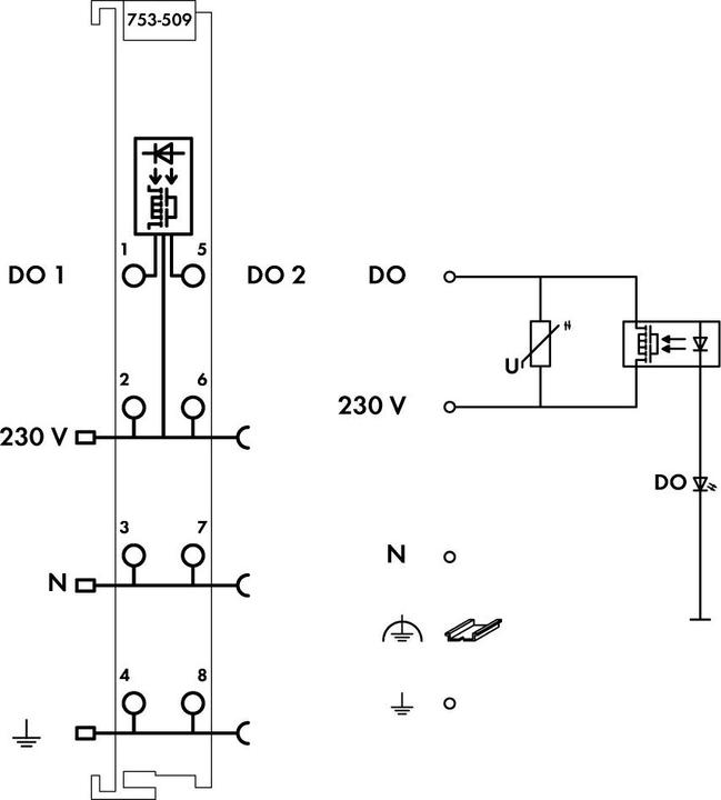 Actual product image Wago 753-509