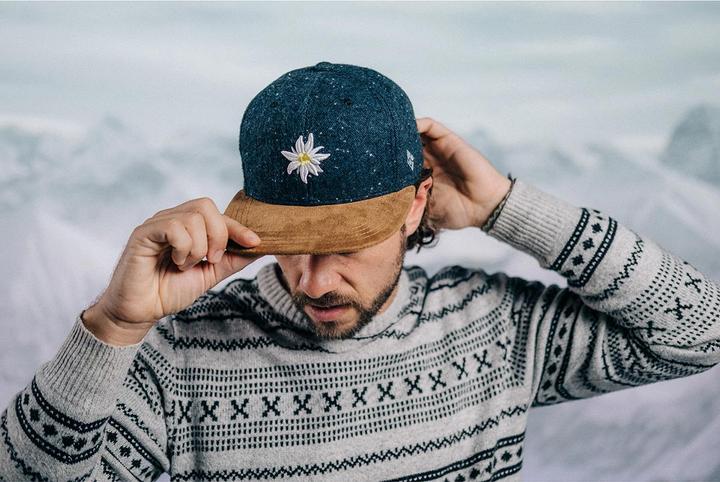 Image du produit Bavarian Caps Edelweiss Flanell Cap (Taille unique)