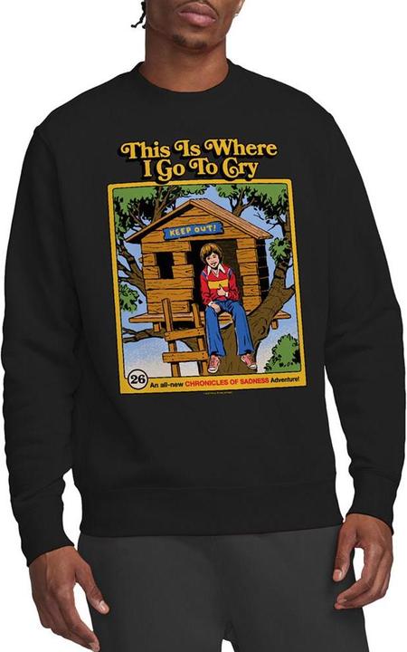 Produktbild Steven Rhodes This Is Where I Go Sweatshirt (S)