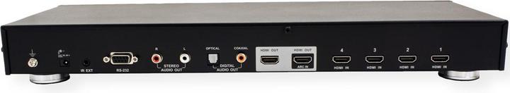 Actual product image Aten VS482 HDMI Switch Dual View,4Ports