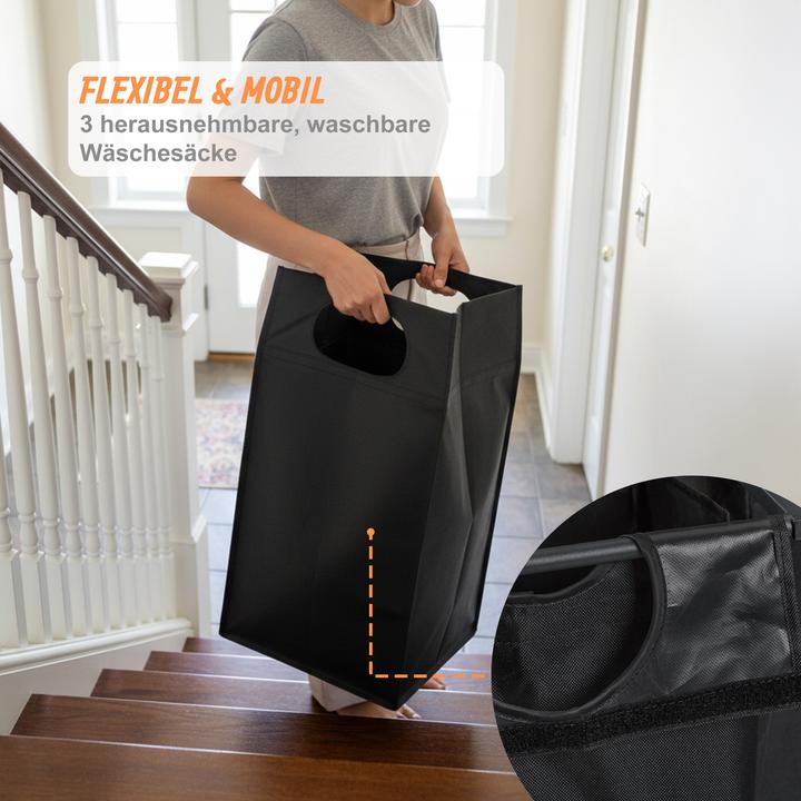 Actual product image Relaxdays laundry caddy (50 l)