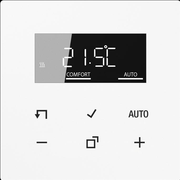 Produktbild JUNG HOME BTLS1791SW Raumthermostat-Display