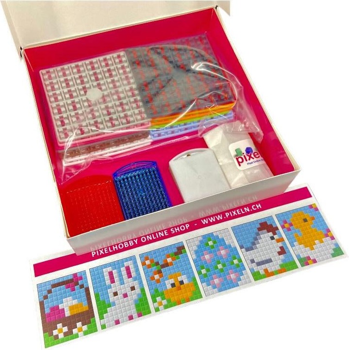 Produktbild Pixelhobby Schlüsselanhänger 6er Geschenk Set - Ostern