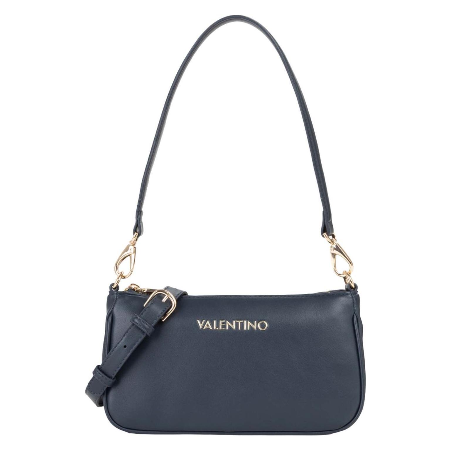 Valentino Bags Clio Re Blue Shoulder Bag VBS9OG13BLU
