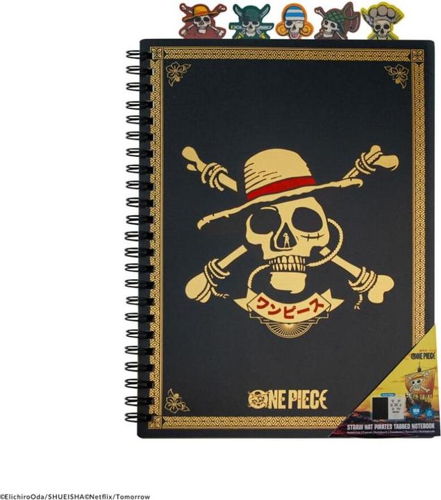 Image du produit Cinereplicas One Piece Carnet de notes Straw Hat Pirates (Couverture rigide)