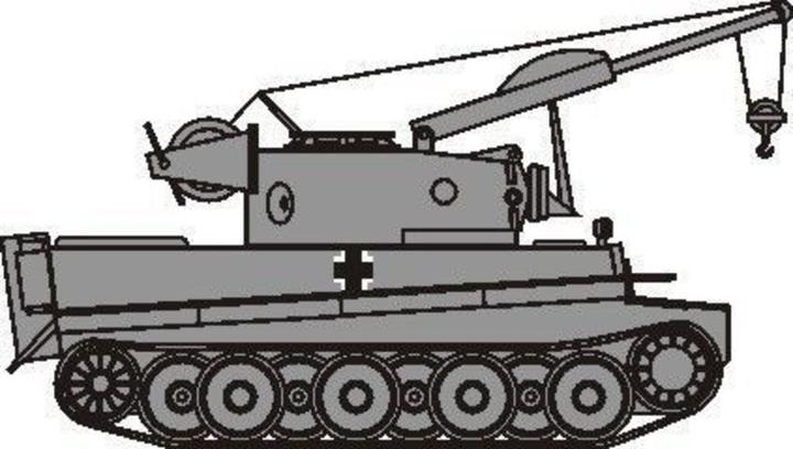Actual product image CMK Bergetiger tower conversion kit