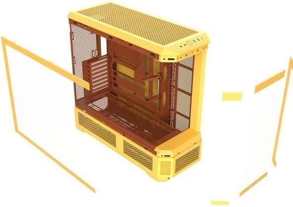 Actual product image Thermaltake "View 600 TG Butter Caramel" (ATX, mATX, Mini-ITX)