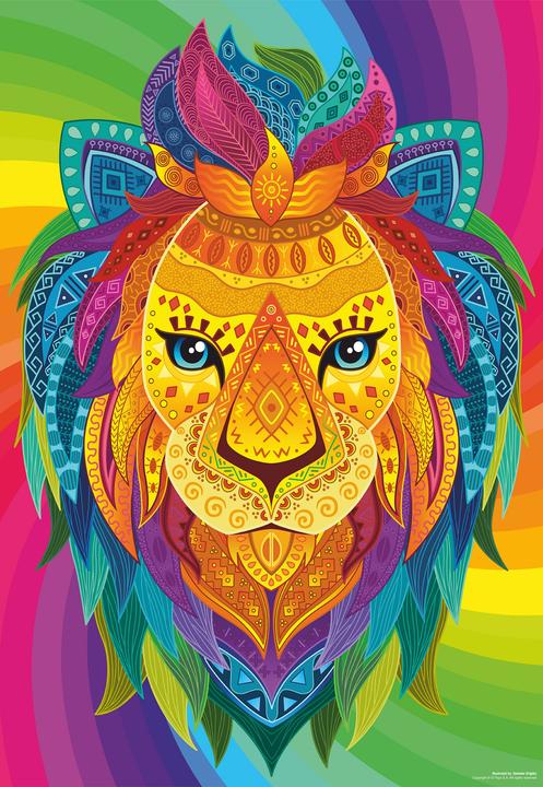 Image du produit D-Toys Puzzle 1000 pièces - Demeter Brigi - Abstract Lion (1000 pièces)