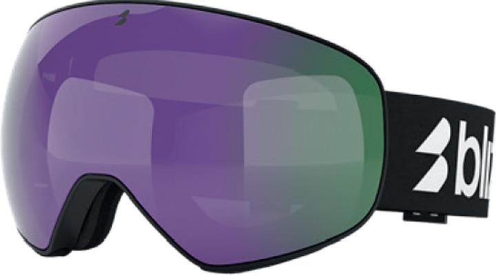 Brown w Purple multi, Matte Black