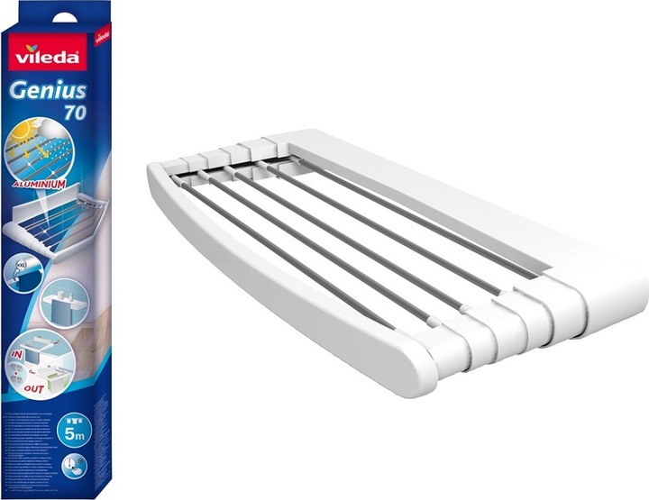 Actual product image Vileda Genius 70 Pluggable Rack (5 m)