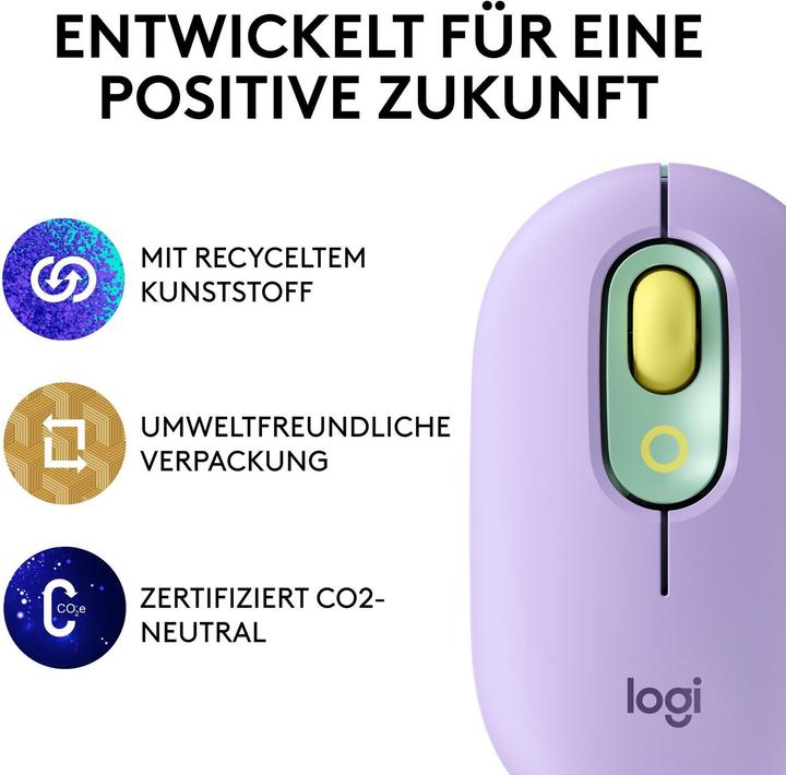 Actual product image Logitech Pop Mouse (Wireless)