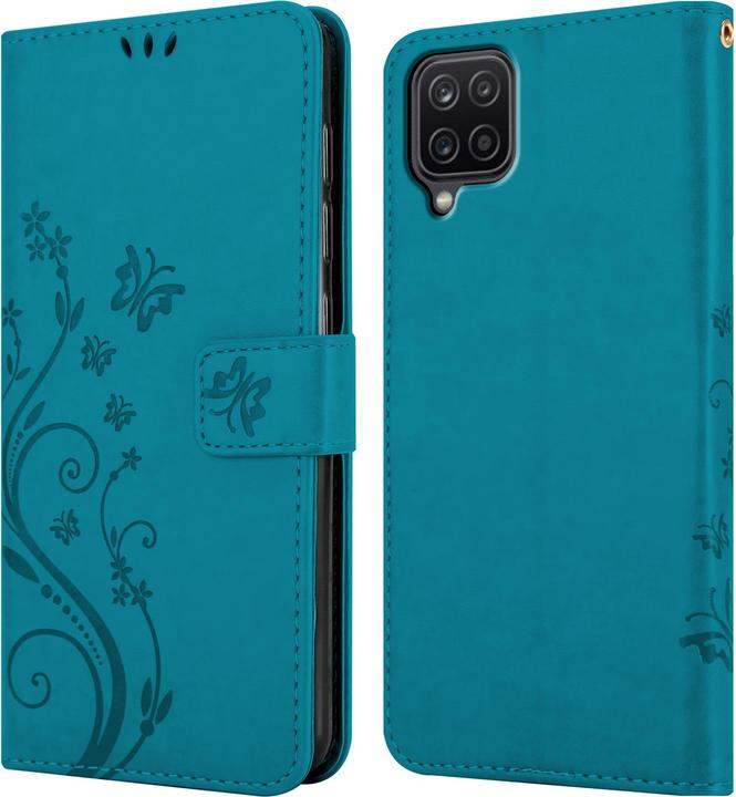 Produktbild Cadorabo Flower Book Cover (Samsung Galaxy A12)