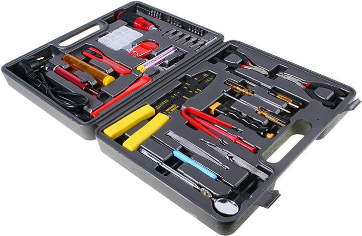 InLine Gereedschapsset voor computers en elektronica, 61 stuks