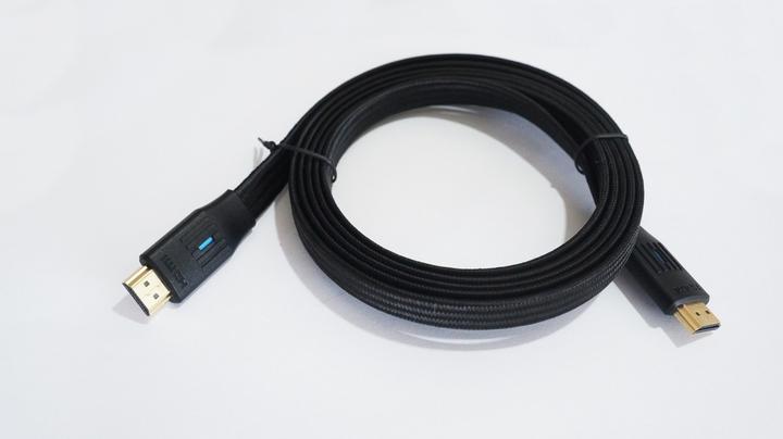 Actual product image Lenovo HDMI cable v 2.1 flat black 2m (2 m)