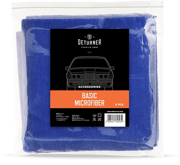 Actual product image Deturner Basic Microfiber 5er Set