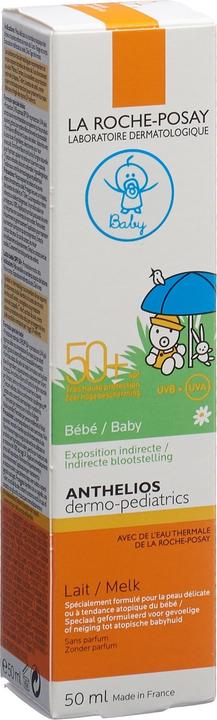 Actual product image La Roche Posay Anthelios Dermo-Kids Baby Milk Nourishing Sun Protection Milk (Suntan lotion, SPF 50+, 50 ml, 86 g)