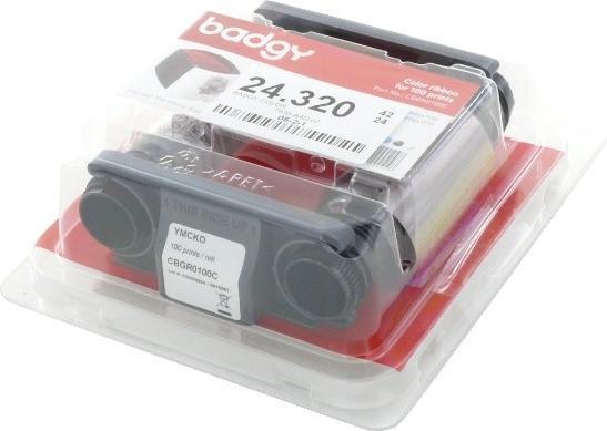 Actual product image Evolis Ribbon for 100 prints (Black)