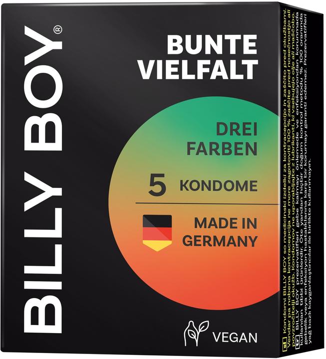Immagine prodotto Billyboy Preservativi Billy Boy 5 varietà colorate assortite 24PK x 5ST (5 pz.)
