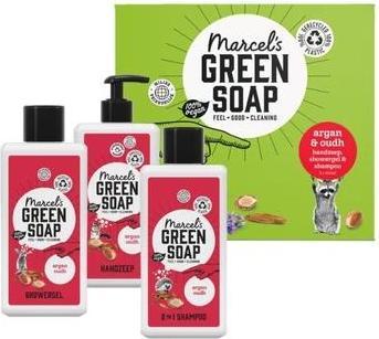 Image du produit Marcel's Green Soap Argan & Oudh Assortment By Green Soap (Set soin du corps)
