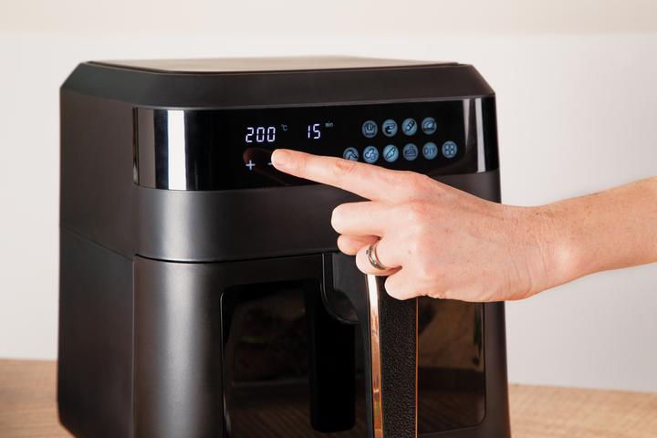 Immagine prodotto BerlingerHaus BH9446 Friggitrice ad aria, 6,3L, finestra visibile Black Rose CollectionMona