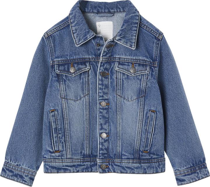 Produktbild Vertbaudet Jungen Jeansjacke mit Steppnähten (86)