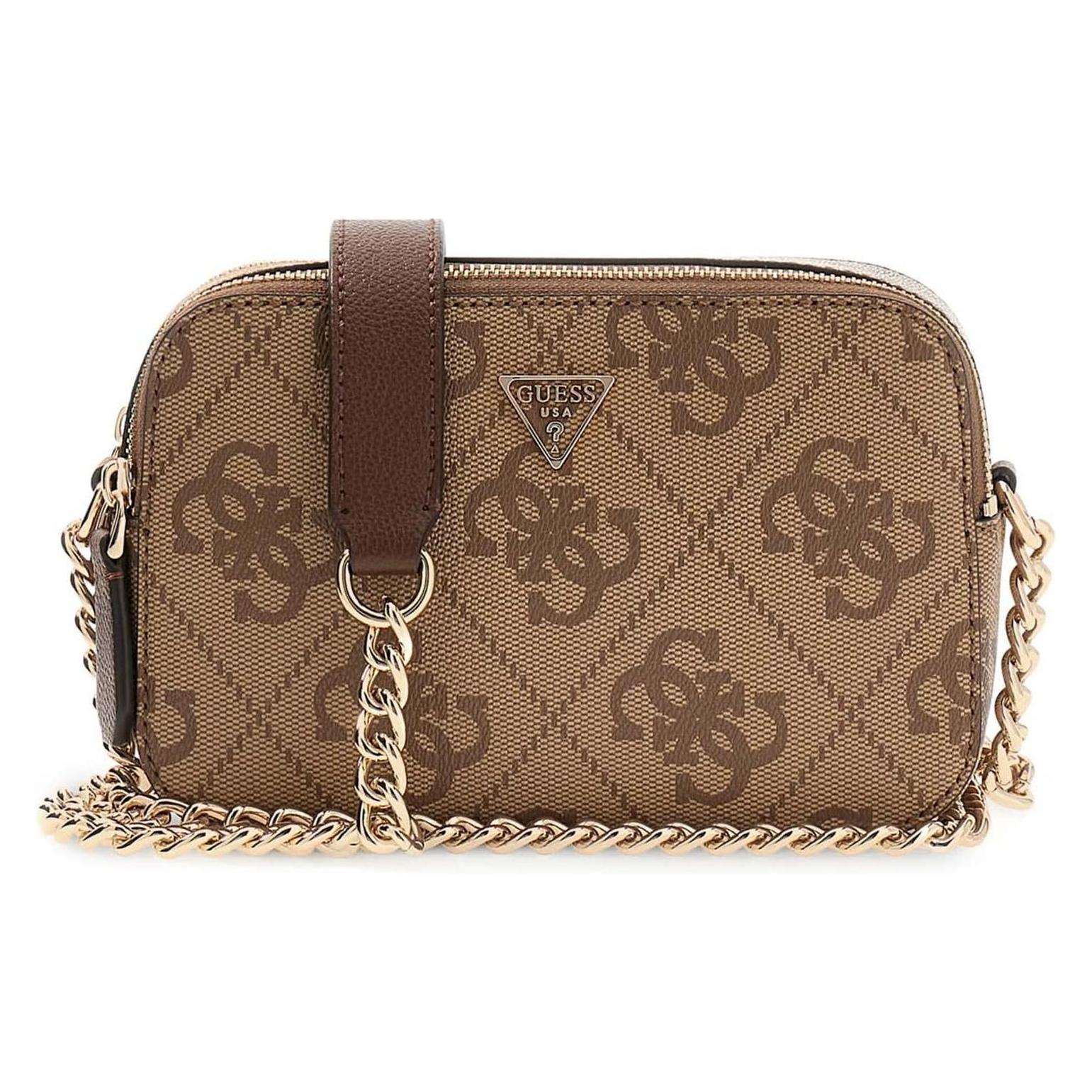 Guess, Damen, Handtasche, Noelle Ii Crossbody Camera Bag, Braun