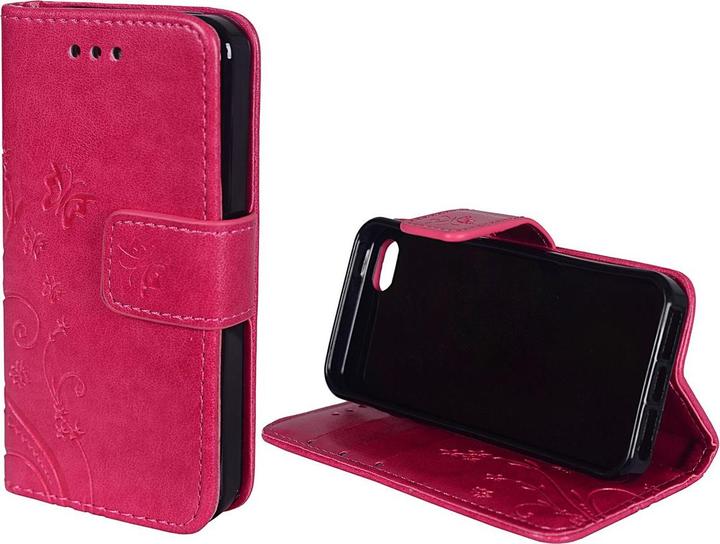 Produktbild König Design Schutz Handy Hülle für Apple iPhone 5 / 5s / SE Case Cover Tasche Wallet Etui (Apple iPhone 5)