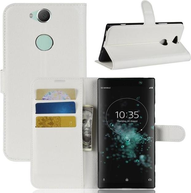 Produktbild MU Classic Litchi Leder Bookcover Series (Xperia XA2 Plus)