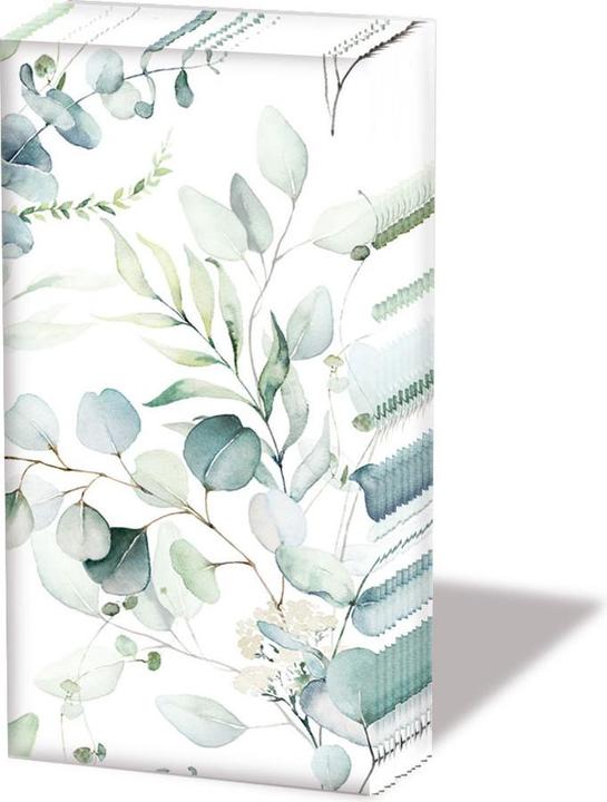 Actual product image Ambiente Handkerchief Eucalyptus all over