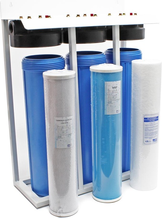 Image du produit Naturewater NW-BRL03-LS3 3 étapes système filtre 32,89mm (1") avec filtre de charbon actif (3 x)