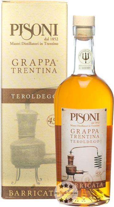 Pisoni Grappa Barricata Teroldego