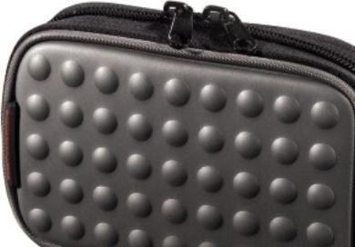 Hama NaviBag "Dots", grey, Grey, EVA (Ethylene Vinyl Acetate), 130 x 25 x 80 mm