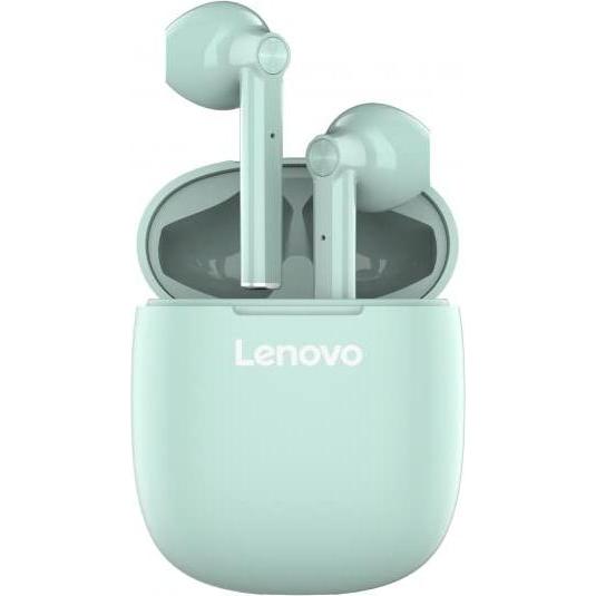 Lenovo Auricolari Bluetooth 5.0 Ipx5 Water Resistant Ht30 Green (keine Geräuschunterdrückung, Kabellos), Kopfhörer, Grün