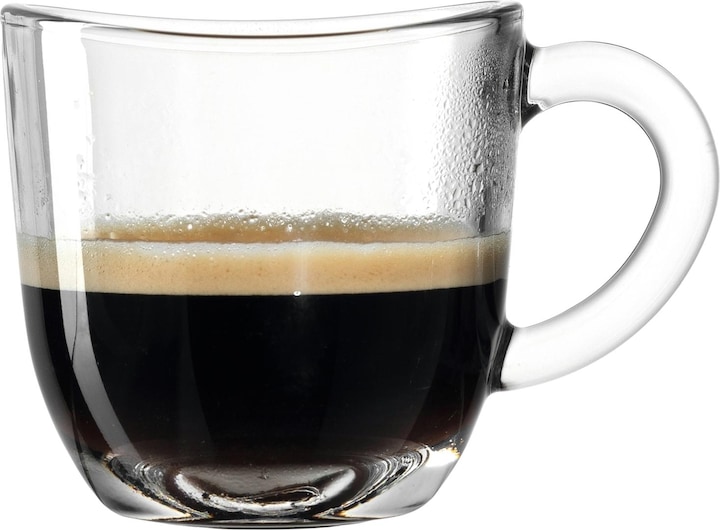 Actual product image Leonardo Espresso cup Napoli 50 ml, 6 pieces, Transparent (80 ml, 6 x)