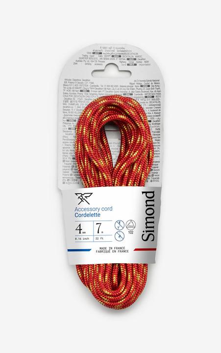 Produktbild Simond Reepschnur Klettern Bergsteigen 4 mm