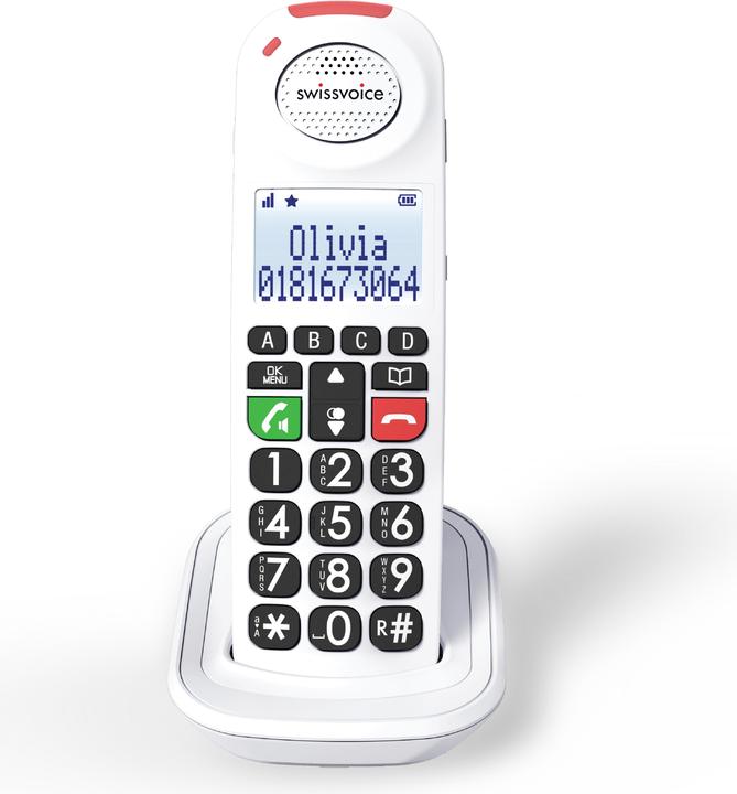 Produktbild Swissvoice Xtra 2155 - Schnurlostelefon - Anrufbeantworter mit Rufnummernanzeige