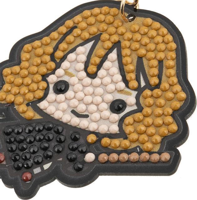 Actual product image Craft Buddy Flying friends, Crystal Art key ring 3 pieces