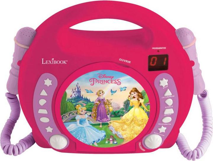 Produktbild Lexibook CD-Player mit Mikrofone Disney Princess