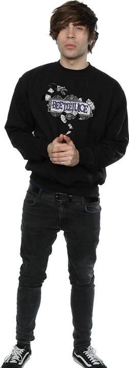 Image du produit Beetlejuice Sweat-shirt en coton avec logo Sandworm pour hommes (M)