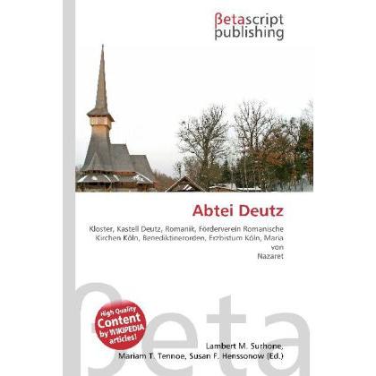 Abtei Deutz, Sachbücher