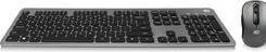 Immagine prodotto Set tastiera e mouse wireless, ricevitore combinato USB-C/USB-A (layout Qwerty/US) (Ing. Int., Cablato)