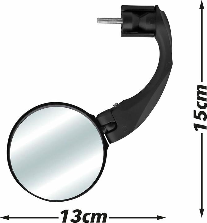 Actual product image T'nB WAY Urban Moov Velo steering wheel mirror black