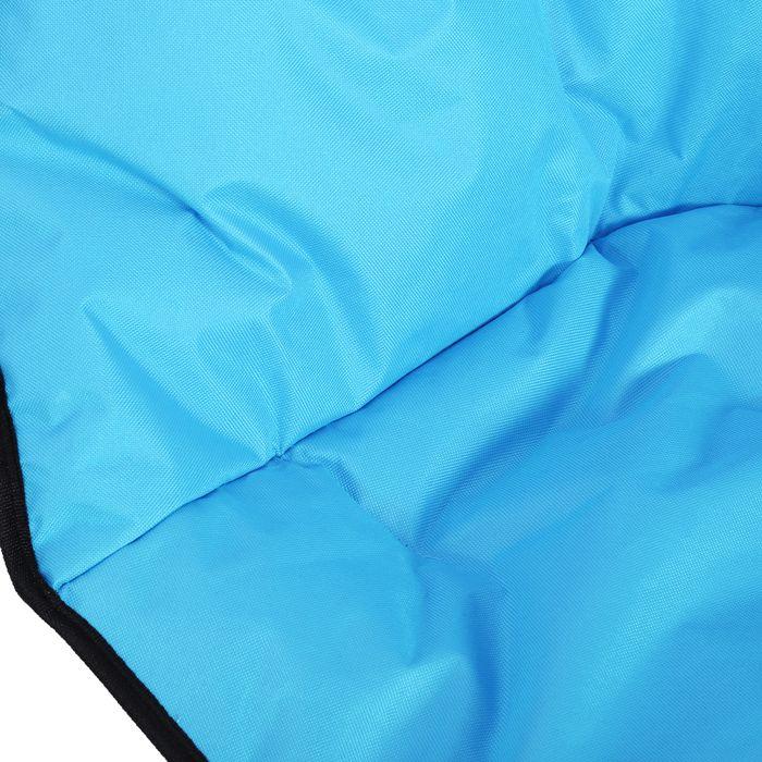 Produktbild Swisshandel24 Campingklappstuhl, faltbar Metall + Oxfordstoff Blau