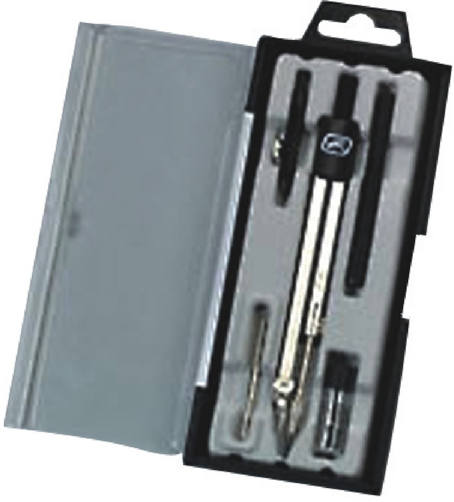 Actual product image Herlitz 8710303 Compasses, Metallic (e)