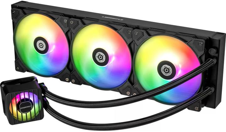 Image du produit Enermax LIQMAXFLO 420mm CPU AIO liquid cooler - Xtreme double chamber pump - VRM water block ARGB