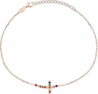 Immagine prodotto Brilio Argento - Bracciale senza tempo in argento con croce BRC25WRBW